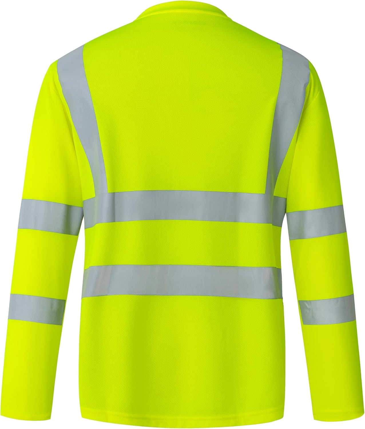 wantdo Hi Vis Shirts for Men Reflective Safety Shirts Construction Work T Shirts - Image 3