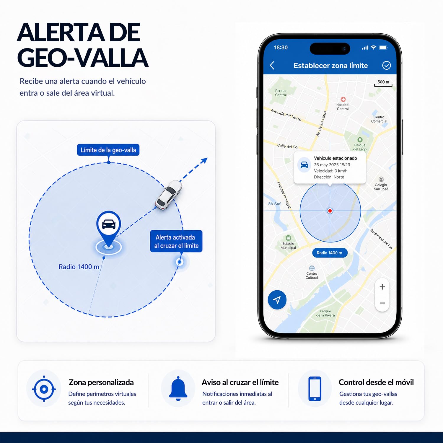 4G Localizador GPS para Coche, Moto y Camión sin Suscripción, Batería 10000 mAh hasta 100 Días en Espera, Seguimiento en Tiempo Real, Rastreador GPS con Imán, Alerta Antirrobo, Geovalla y App - TK905B