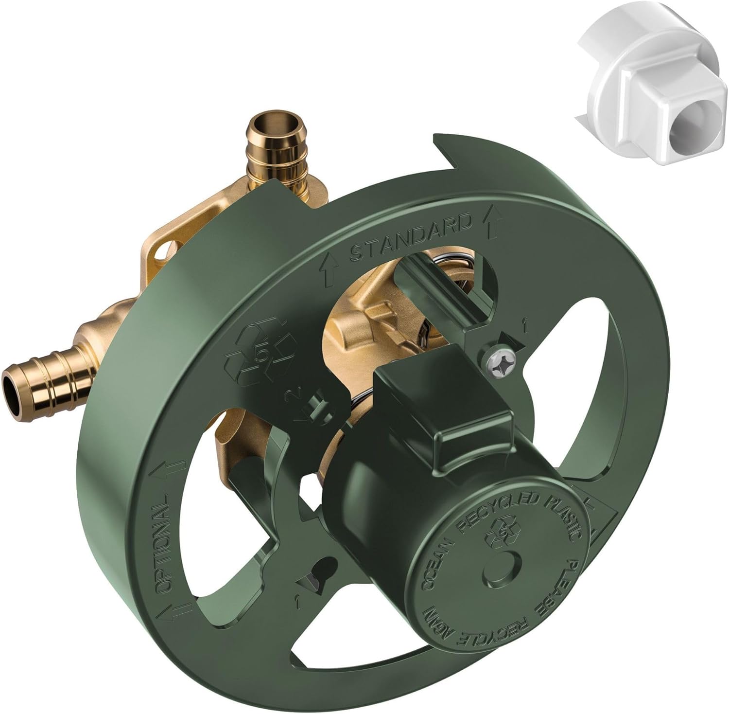 Moen 2326PF M-Pact Posi-Temp Pressure Balancing Valve with 1/2" Crimp Ring PEX Connection