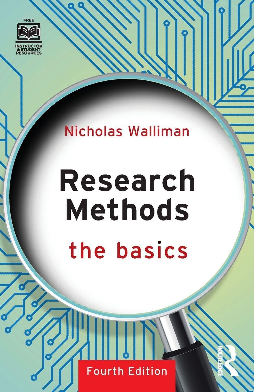 Research Methods by Nicholas Walliman PAPERBACK 9781041075974