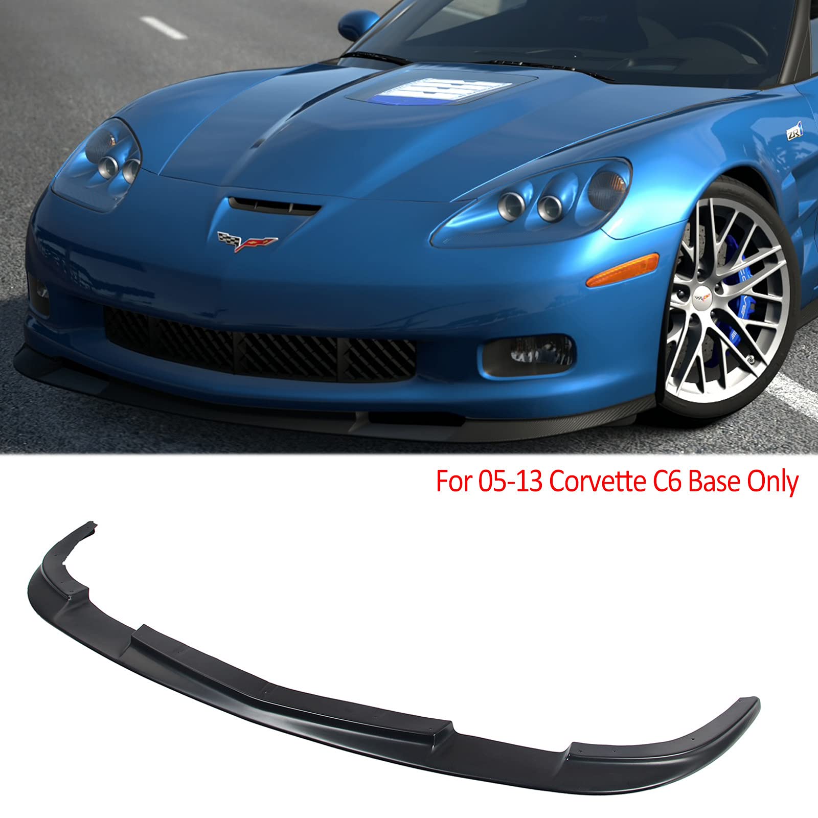 Buy APSVE Front Bumper Lip Spoiler Chin Replacement compatiable with