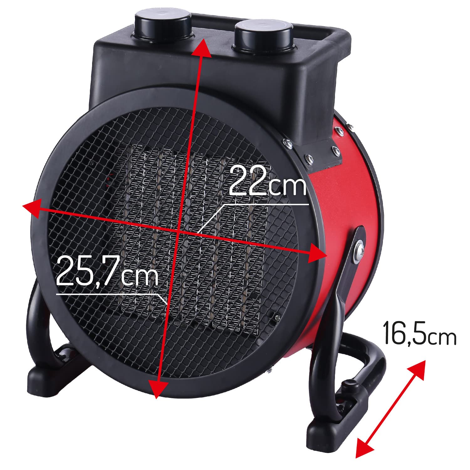 Camry CR 7743 Riscaldamento extra 2400W