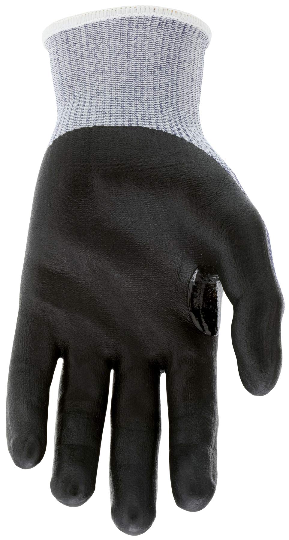 MCR Safety 92715NFL Cut Pro - Guante de trabajo HyperMax de calibre 15, guante de protección contra cortes, palma y dedos con revestimiento de nitrilo de espuma, entrepierna para pulgar, apto para