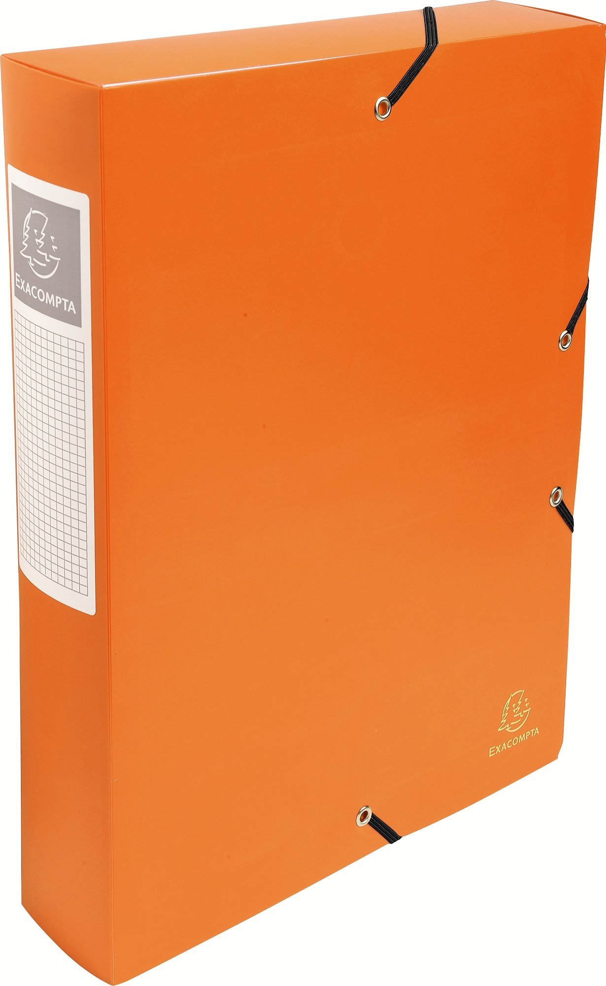 Exacompta 8 scatole archivio PP Opak A4 dorso 6 cm assortite