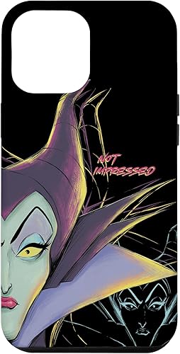Funda para iPhone 12 Pro Max Disney Villains Maleficent Not Impresressed Halloween