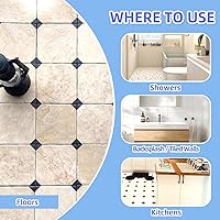 Vista 4 de Spray sellador de lechada de alta resistencia de 17.6 onzas para azulejos, mármol, suelos, duchas de baño y encimeras. Fórmula protectora