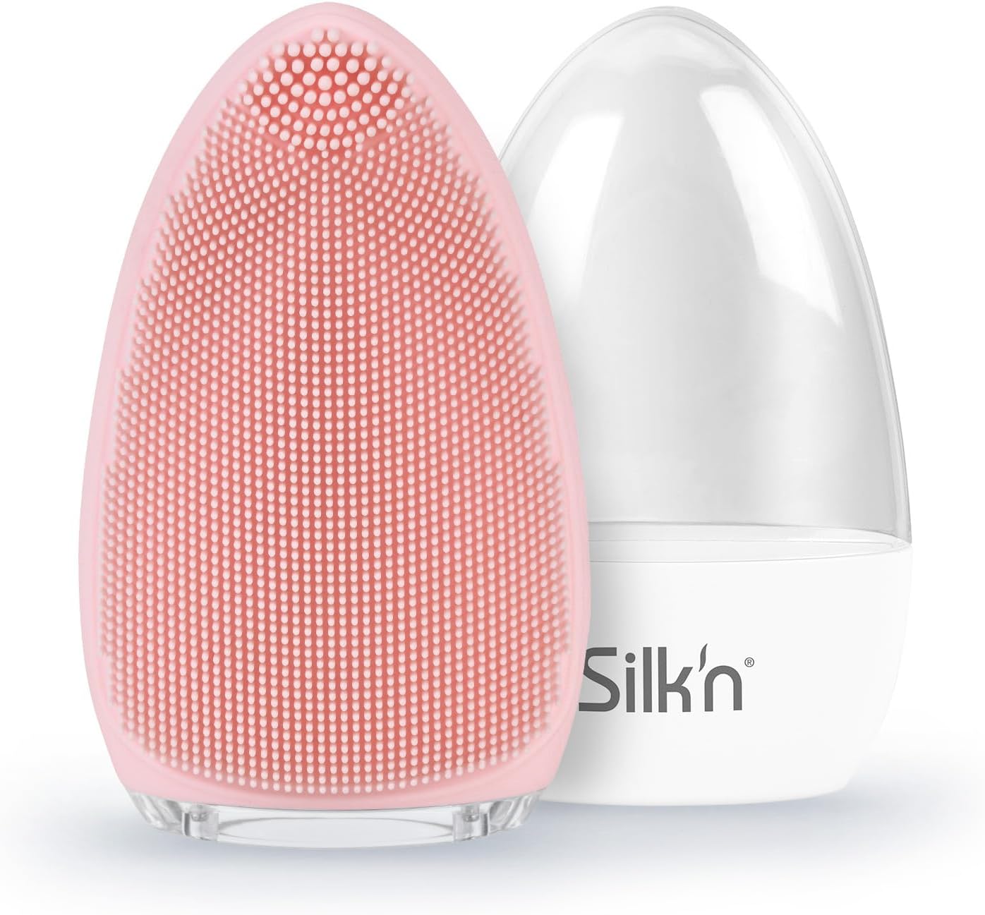 Silk’n Elektrische Gezichtborstel – Bright – Reiniging en Massage van de huid – Huidverzorging – Verwijdert vuil en make-upresten – Roze
