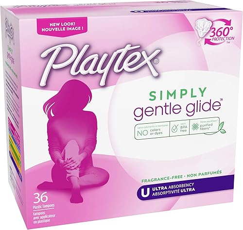 Miniatura 9 de Playtex Tampones Gentle Glide, ultra absorbencia sin perfume, 36 unidades
