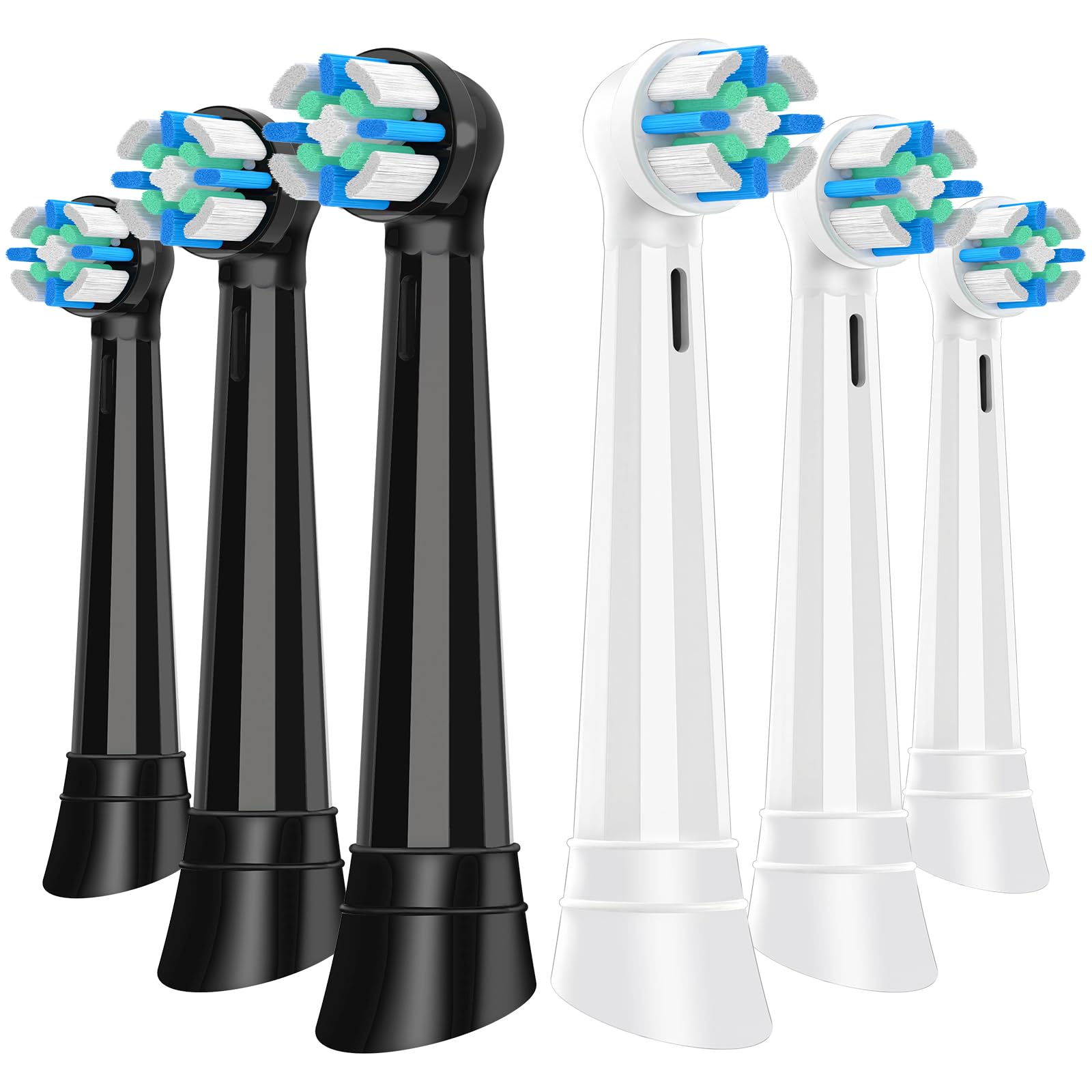 iO Replacement Heads Compatible with Oral B iO, Toothbrush Heads Compatible with iO 2 3 4 5 6 7 8 9 10 Series Electric Toothbrush, Medium Soft Dupont Bristles