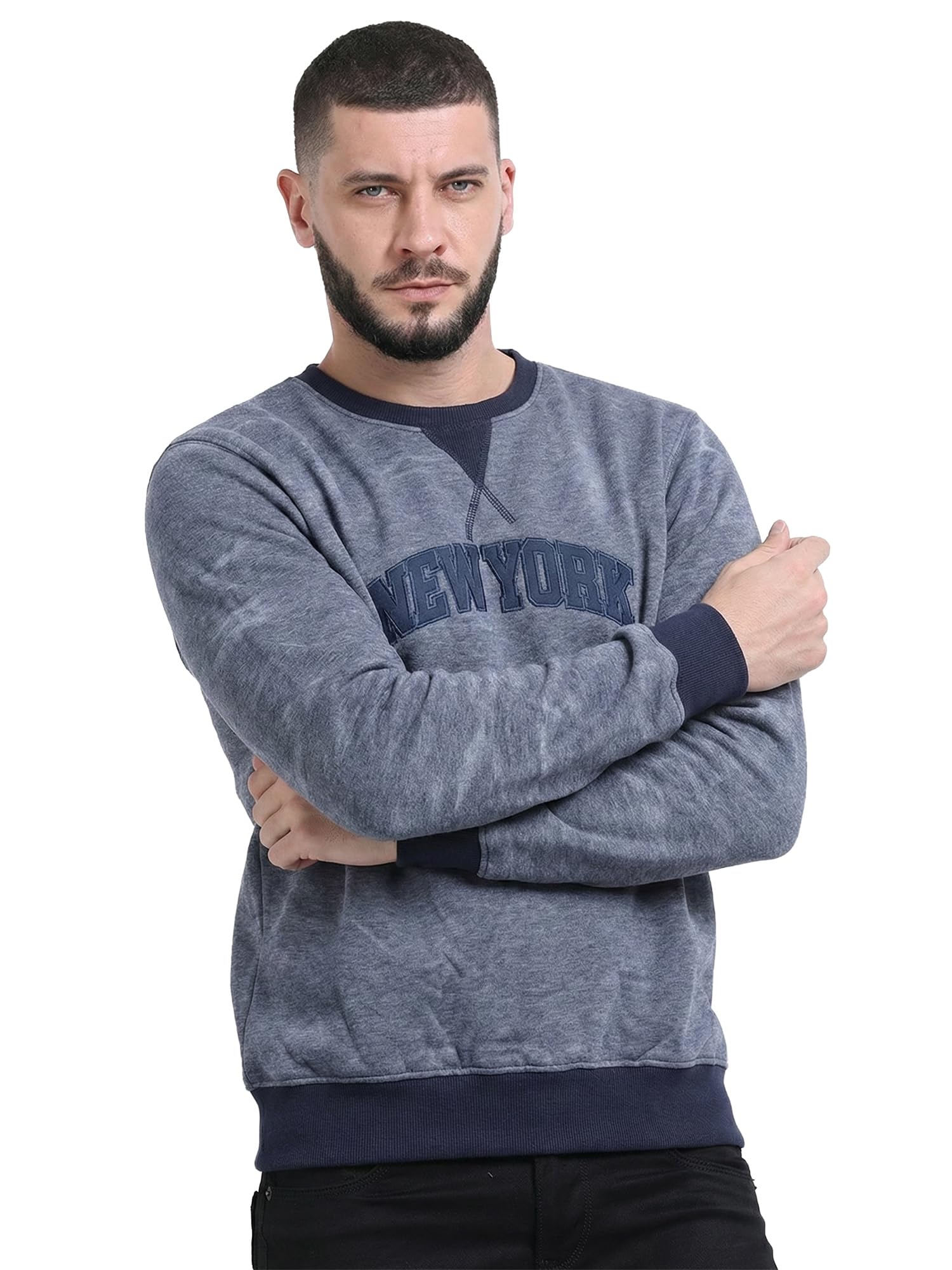 fanideaz Mens Premium Branded Sweet Shirt for Men Cotton Sweatshirt for Men Stylish Crewneck Pullover Full Sleeve Sweatshirt for Mens Regular Fit Comfortable-picture-50