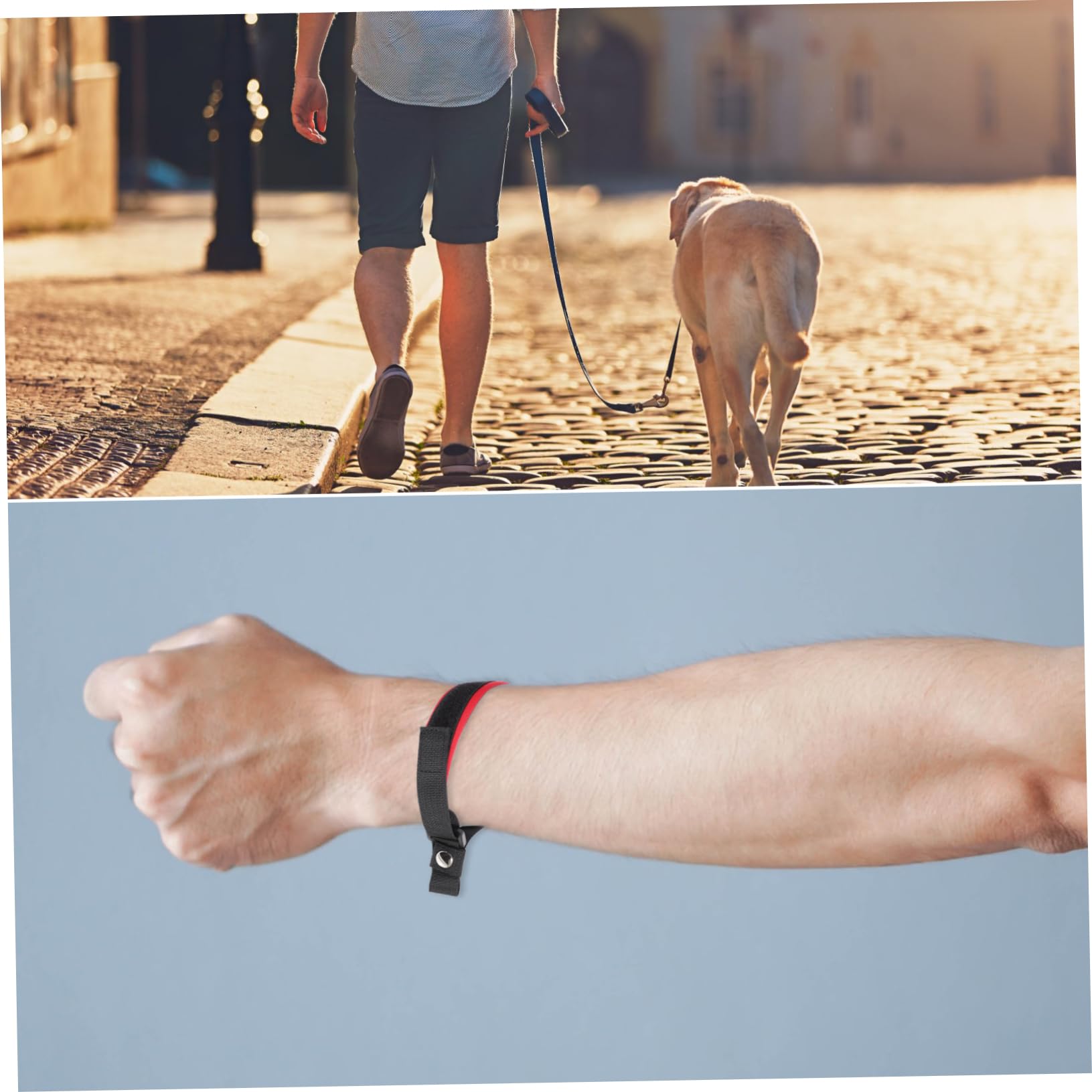 Yardwe Telescopic Tractor Dog Running Leash for Dogs Retractable Dog Leash Outdoor Dog Walking Tool