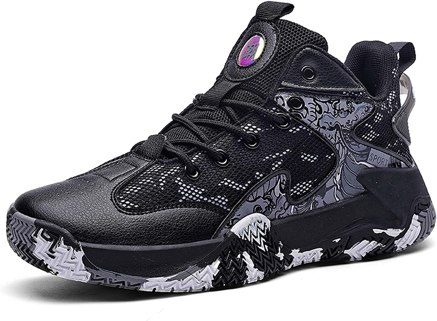 Chaussures De Basket Homme Bolognifi - Antidérapantes, Respirantes - Pour Sport Et Entraînement Extérieur - 6