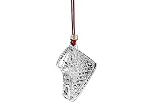 Waterford Crystal Ezara First Boot Keepsake Ornament 2024