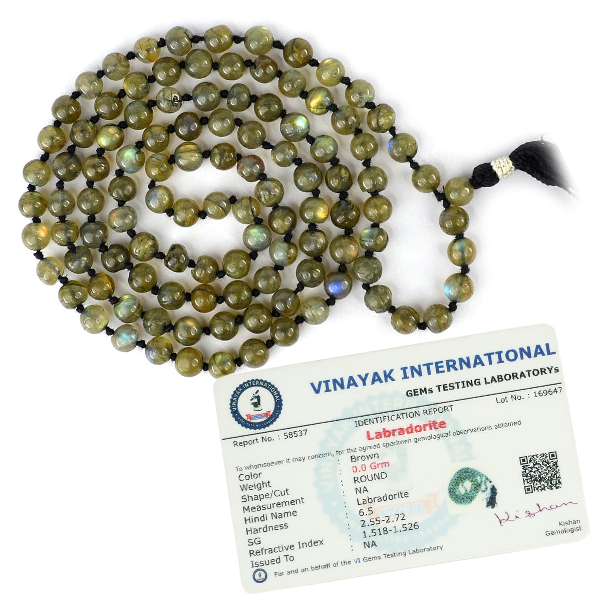 Reiki Crystal Products Certified Natural Labradorite Mala Semi Precious Crystal Stone 6 mm 108 Beads Jap Mala/Necklace (Color : Green) (B08PQNR94N) Amazon Price History, Amazon Price Tracker