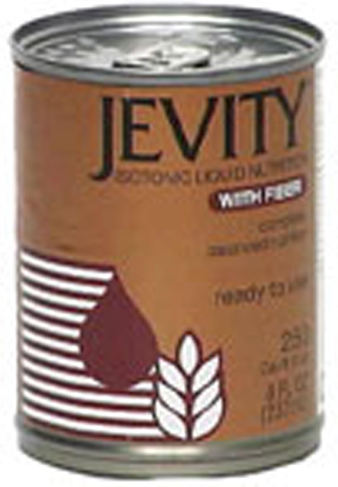 Jevity Isotonic Liquid with Fiber Ready To Use, 00143 - 8 Oz / Can, 24 Cans / Case