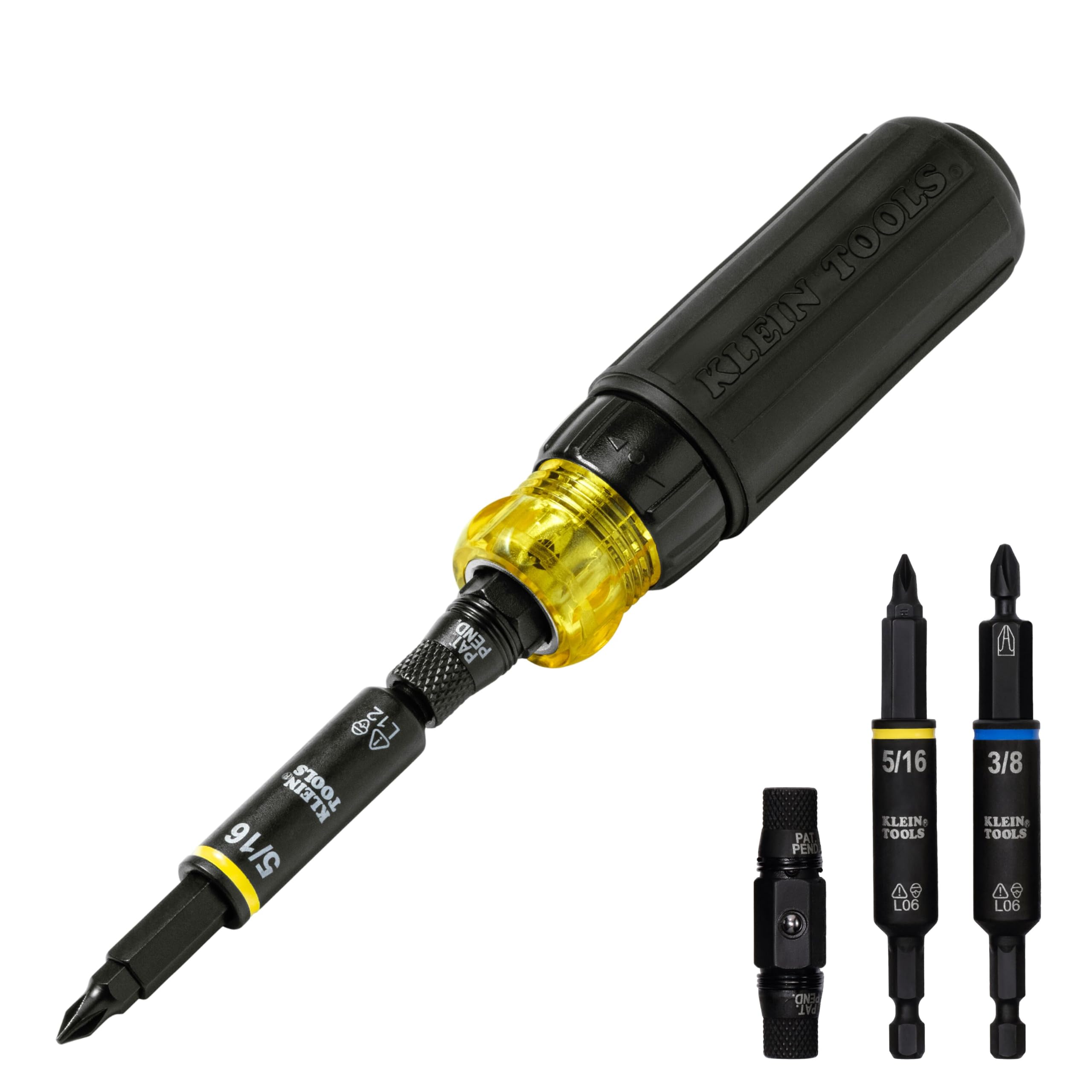 Klein Tools 32500HDRT KNECT Ratcheting Screwdriver, Multi-Bit