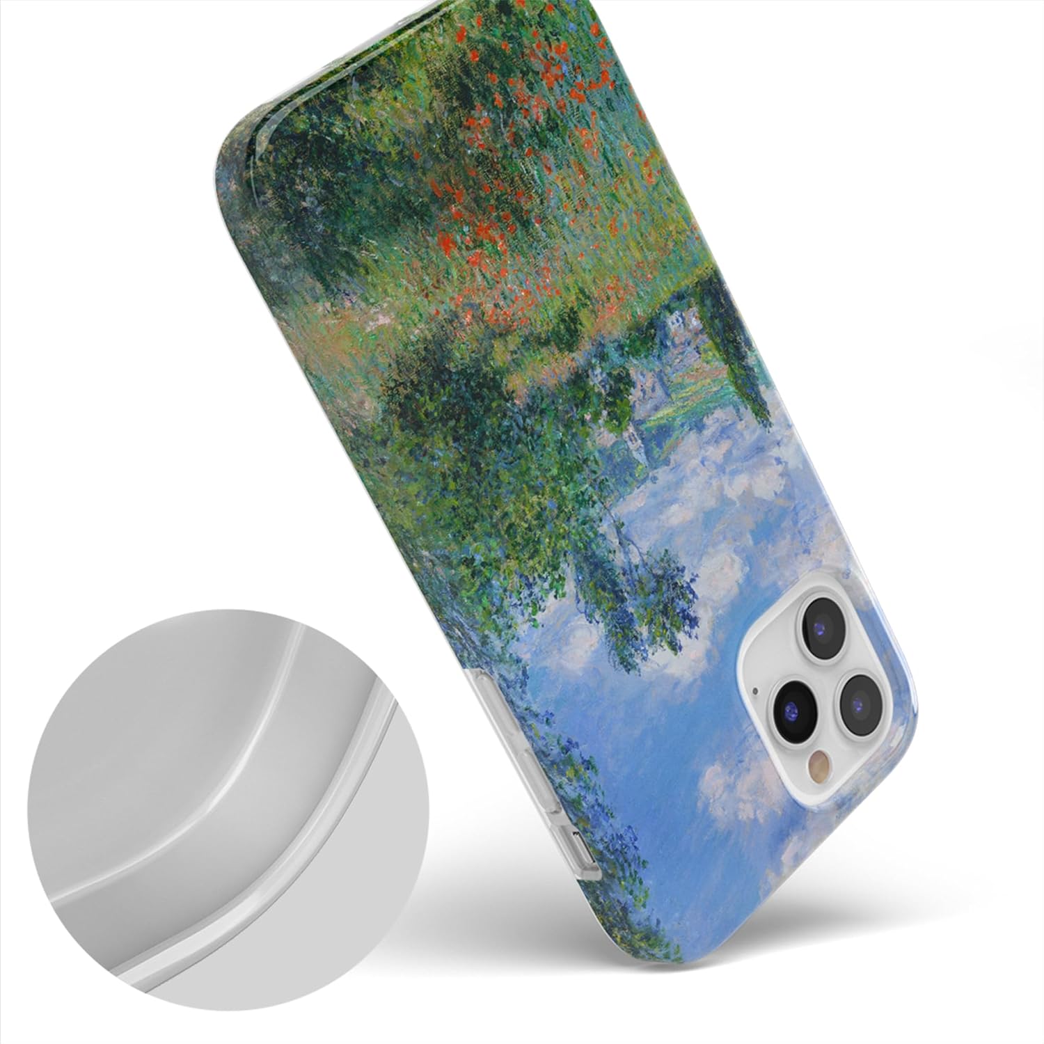 Casely iPhone 12/12 Pro Case | Monet's View | The Met Museum | Classic Ultra Slim Design
