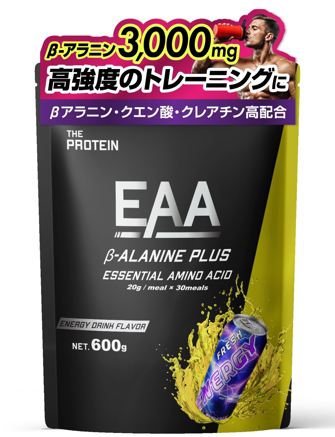 Amazon | ザプロ EAA ベータアラニン PLUS エナジードリンク 風味 600g