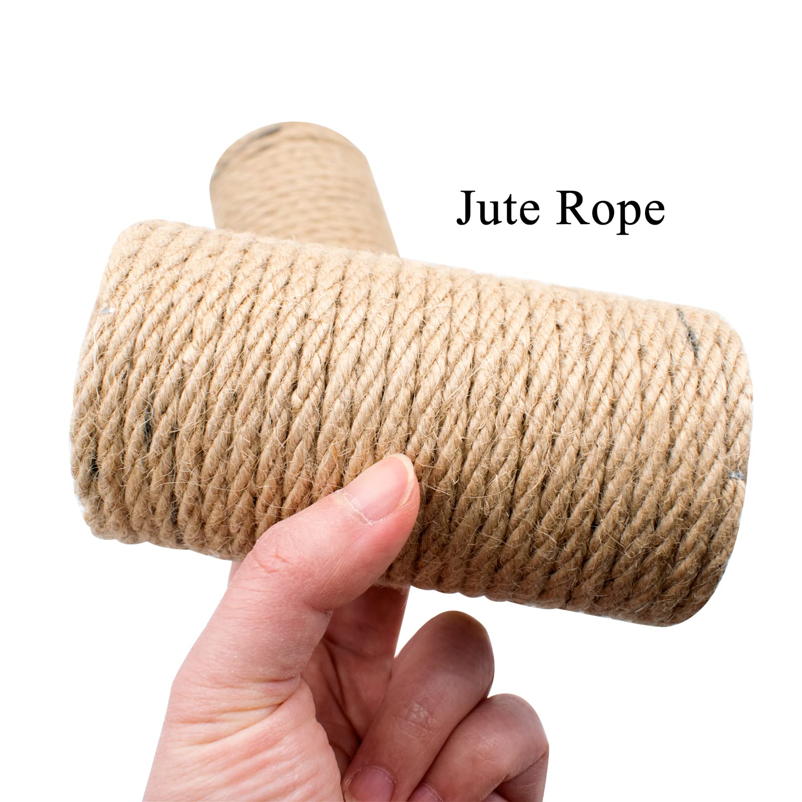 Paquete de 2 postes rascadores para gatos, cuerda de yute, poste de repuesto para gatos, torre de cubo, gatitos, poste para rascar, juguetes interactivos, accesorios de muebles alfombrados, árbol