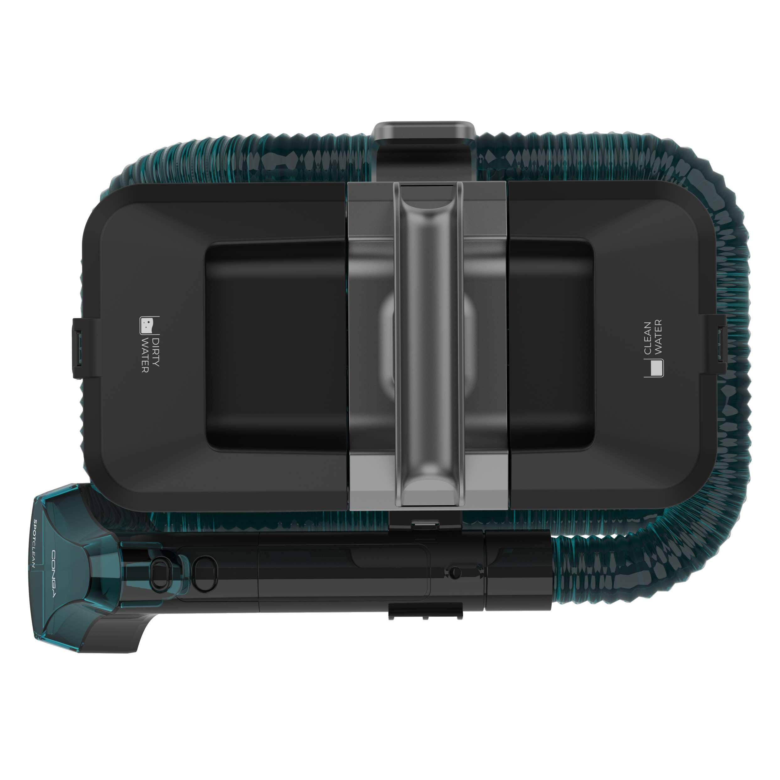 Cecotec Teppichreiniger und Staubsauger mit Kabel Conga 2000 Carpet&Spot Clean Compact. 330 W Leistung, kompaktes Design, 2 Tanks mit 800 ml und 500 ml, Sprühdüs