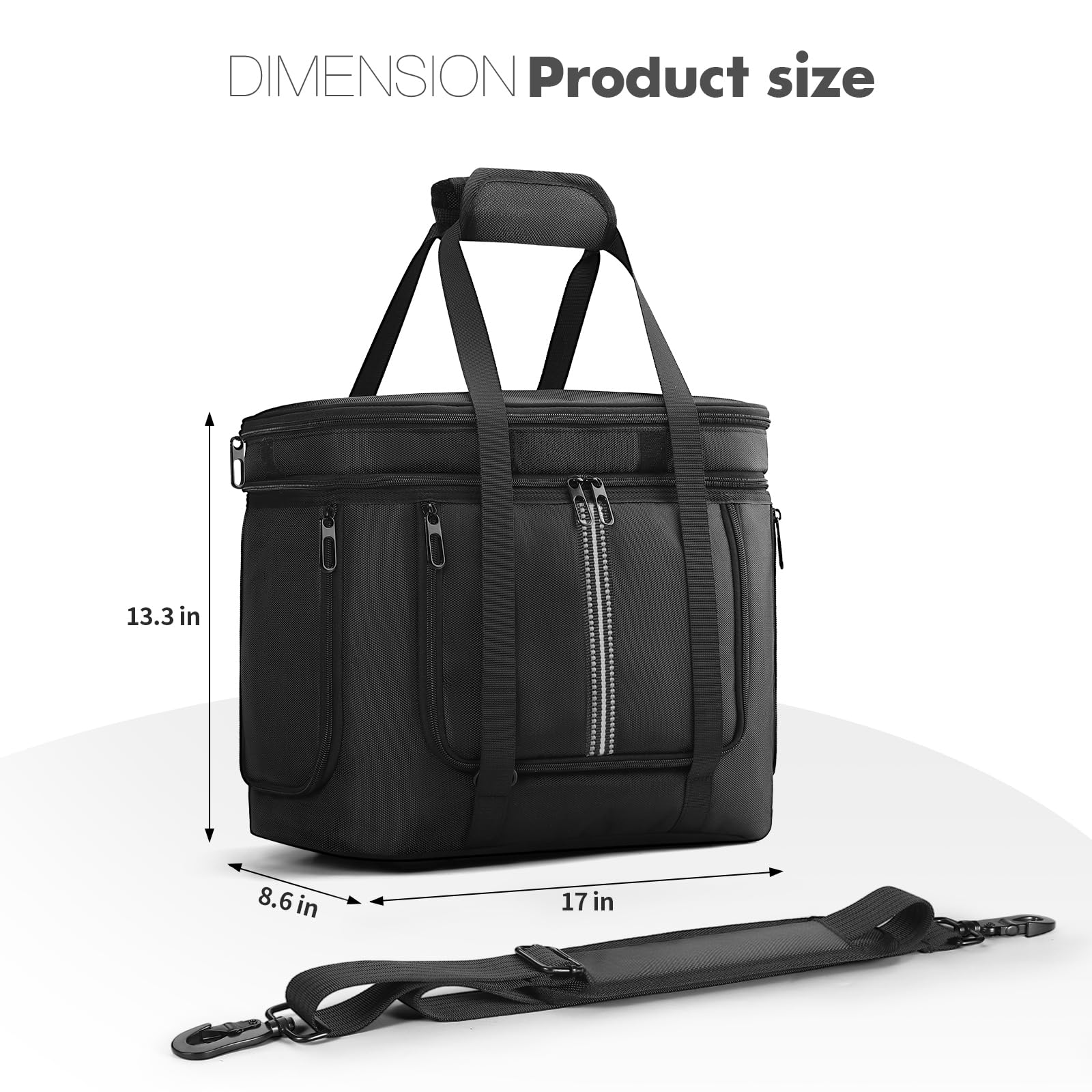 Borsa da trasporto compatibile con Anker SOLIX C1000 Power Station portatile, custodia da viaggio custodia protettiva per accessori generatori solari C1000