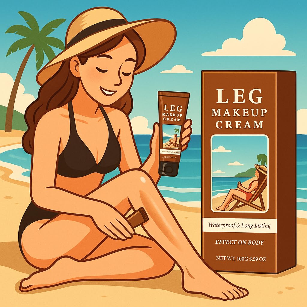 Leg Makeup Waterproof Long-Lasting Full Coverage Concealer Cream - Image 3
