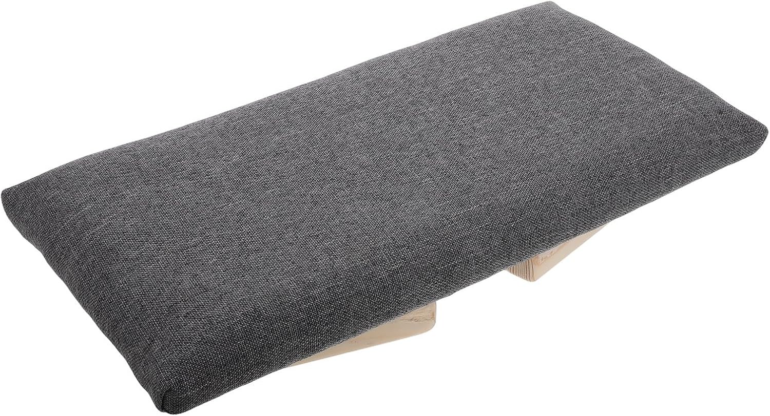 Alipis Meditation Bench Prayer Kneeler Seat Wooden Foldable with Knee Protection, Portable and Sturdy Stool Chair Lightweight for Zen Practices and Outdoor Use