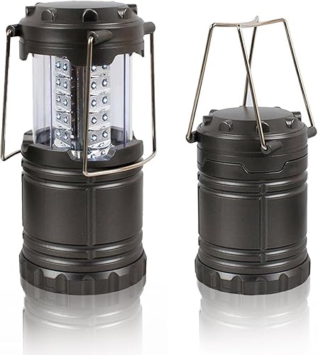 Linterna LED ultra brillante Linterna LED de camping, portátil brillante 30 linternas LED de luz de camping para senderismo, apagones y emergencias