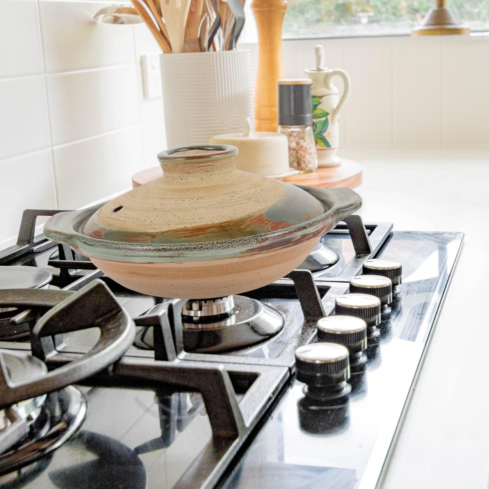 ceramiczny garnek, Ceramiczny garnek do gotowania Gliniane naczynie żaroodporne