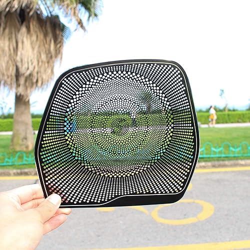 Miniatura 2 de Cubierta del altavoz del tablero de instrumentos del coche de aleación de aluminio para Mercedes Benz C clase W205 C180 C200 C260 2015 2016 GLC