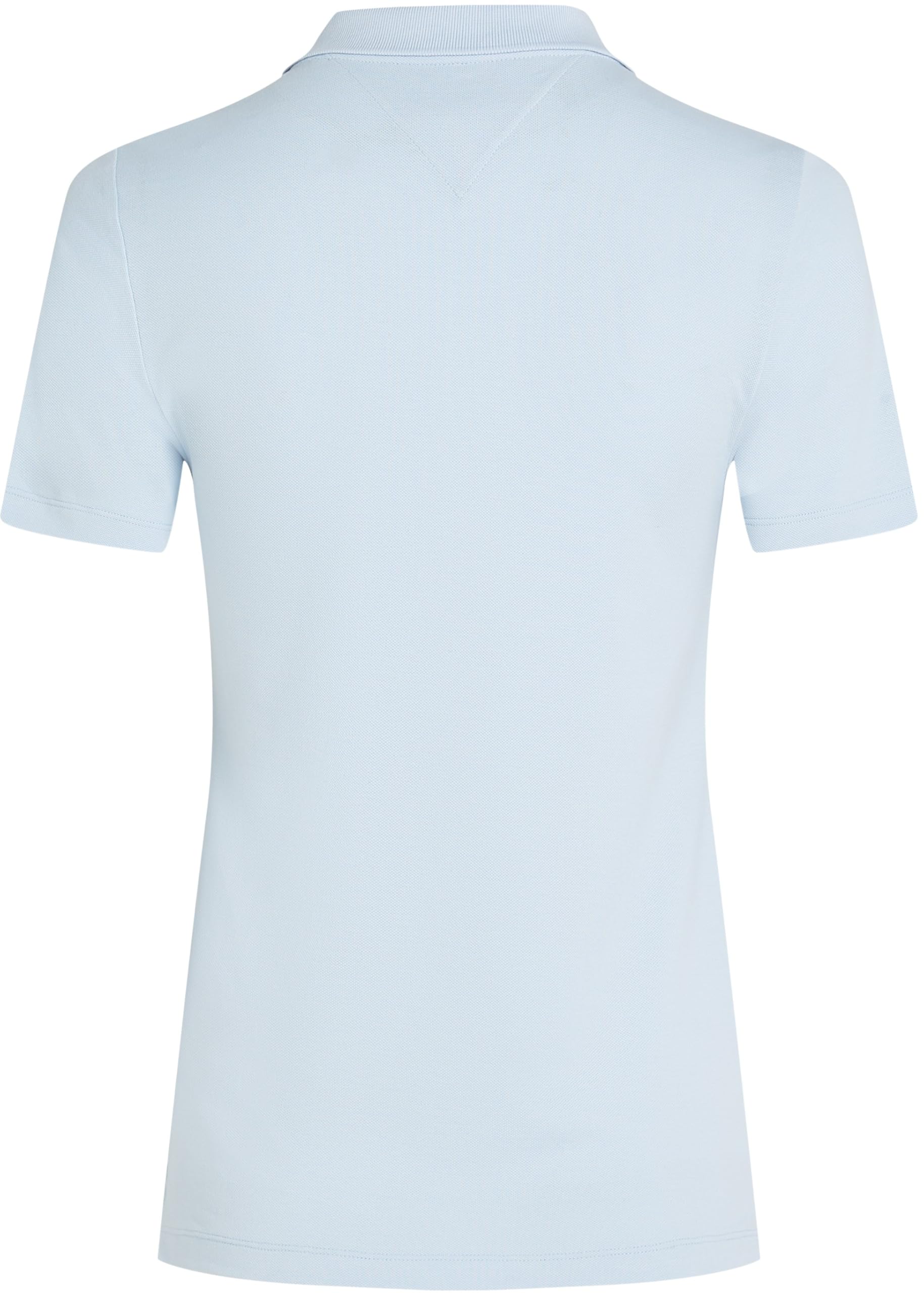 Tommy Hilfiger Donna Maglietta Polo Maniche Corte Script Graphic Slim Fit