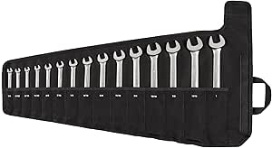TEKTON WCB94202 - Juego De Llaves Combinadas Con Bolsa, 19 Piezas (6-24 Mm