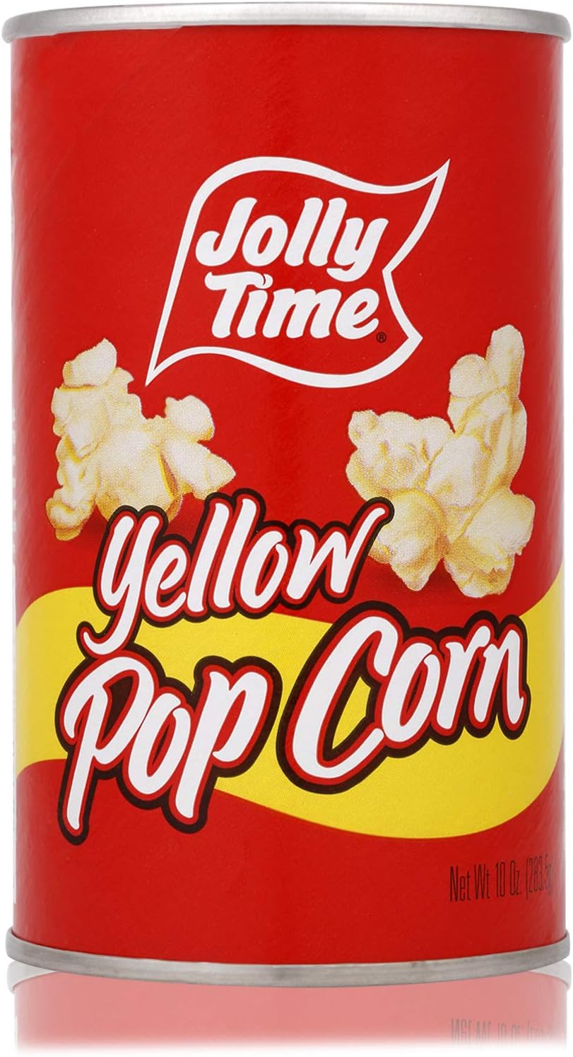 Jolly TimeYellow Pop Corn Can - 283.5 gm