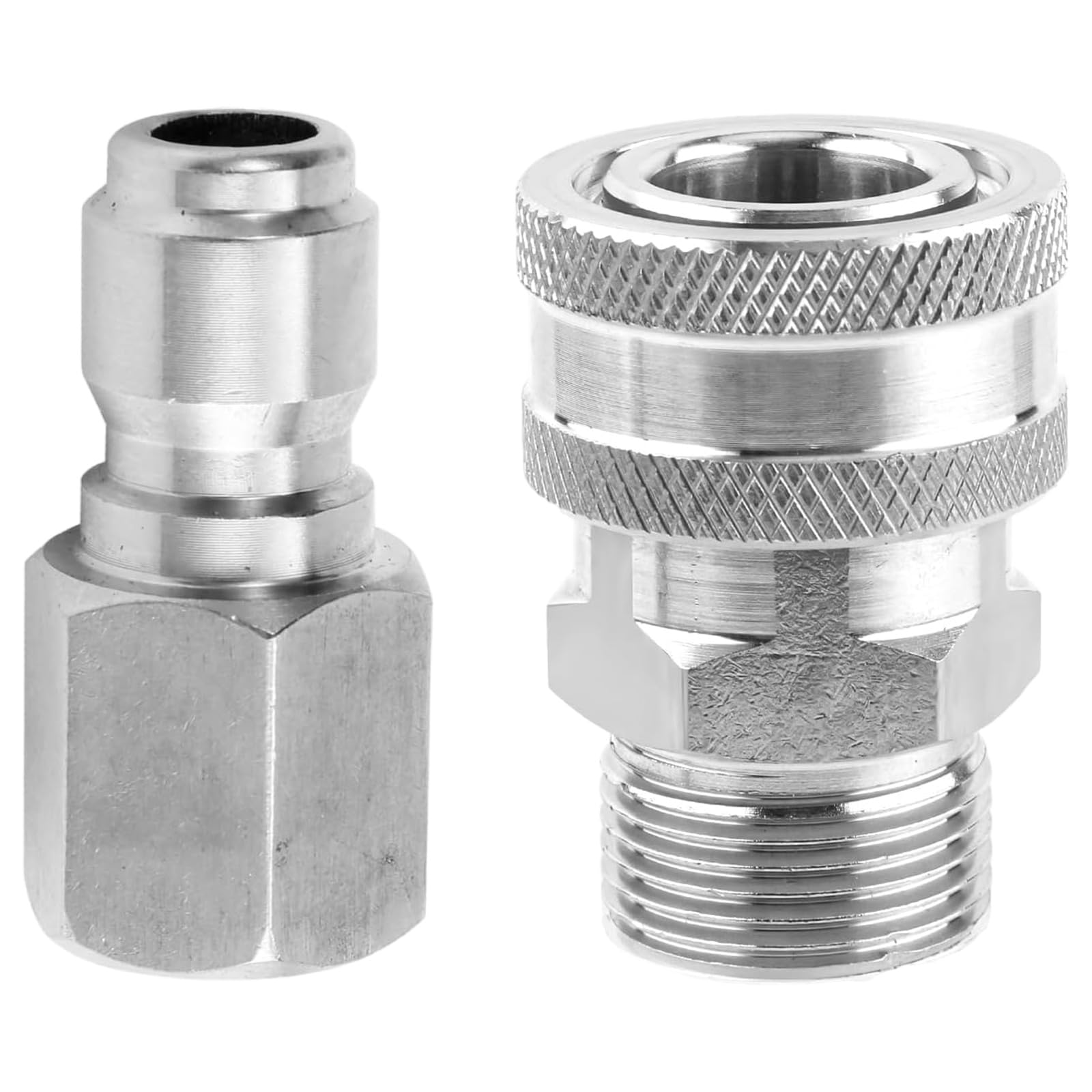 Rustproof Gardening High Pressure Washer Quick Connect Hose Fitting Gardening Enthusiast Outdoor Irrigation Equipment Hose Adapter Fitting