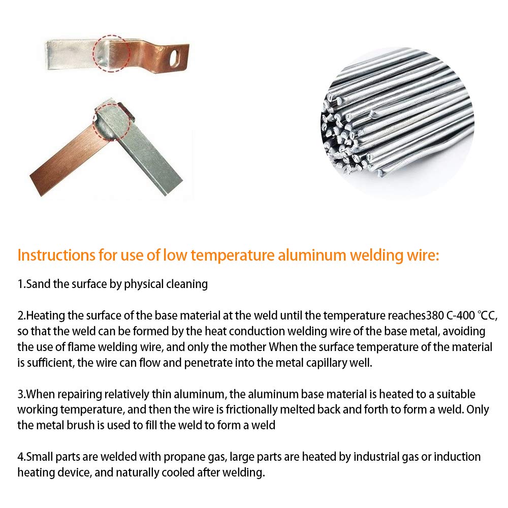 Filo Di Saldatura In Alluminio A Bassa Temperatura - 50 Aste Da 2mm - Foto 4