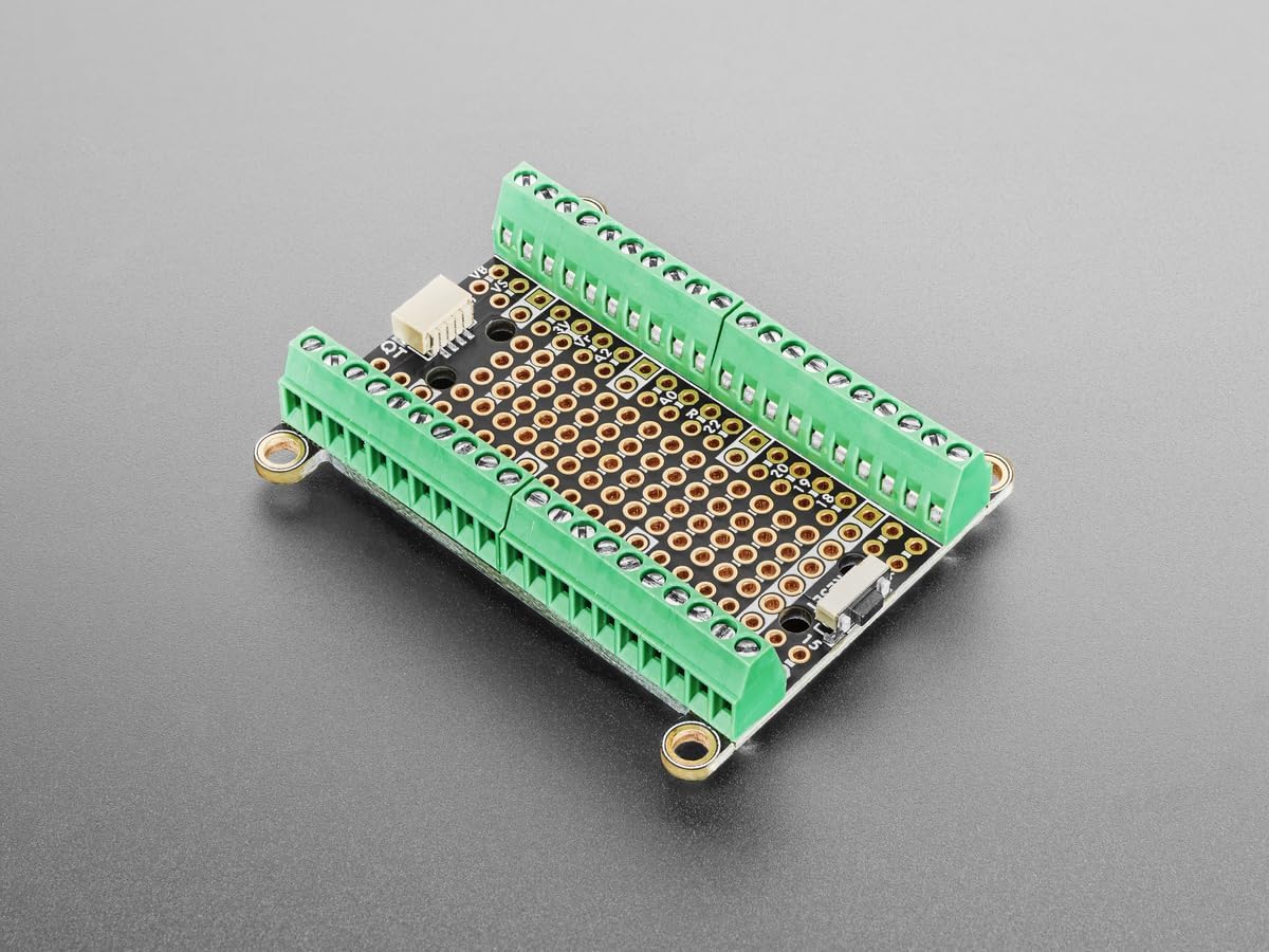 Adafruit PiCowbell Terminal for Raspberry Pi Pico with Reset Button and Stemma QT, 5904