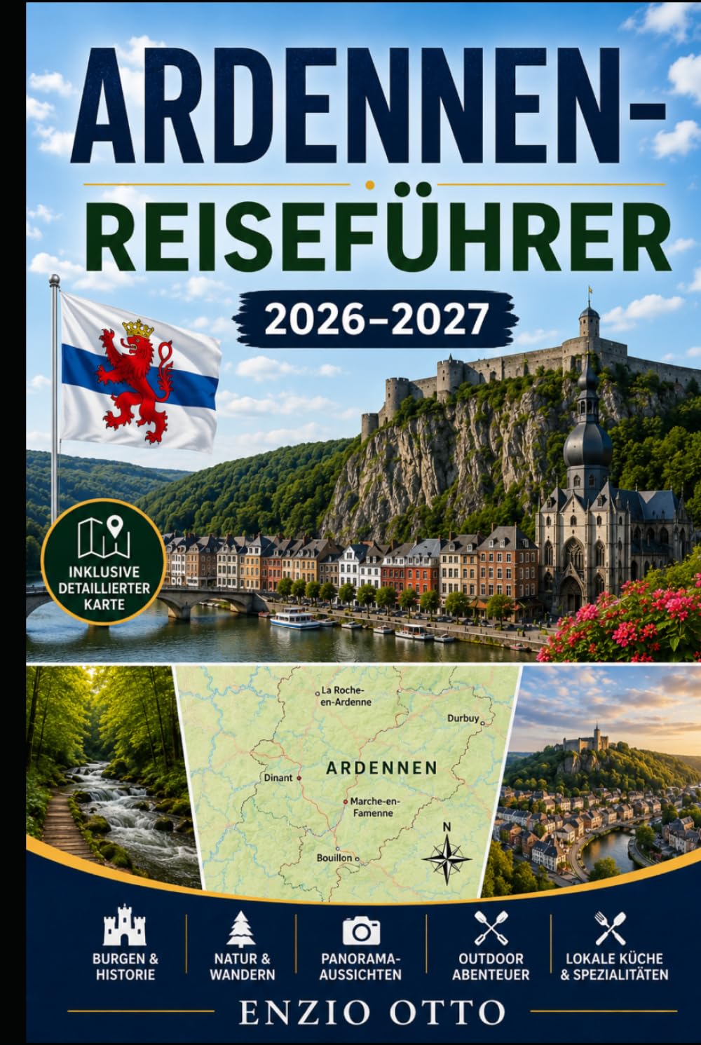 Ardennen-Reiseführer 2026–2027: Entdecken Sie mittelalterliche Städte, Waldwege, Flusstäler, Burgruinen, charmante Dörfer und unvergessliche ... Paare, Familien und Alleinreisende