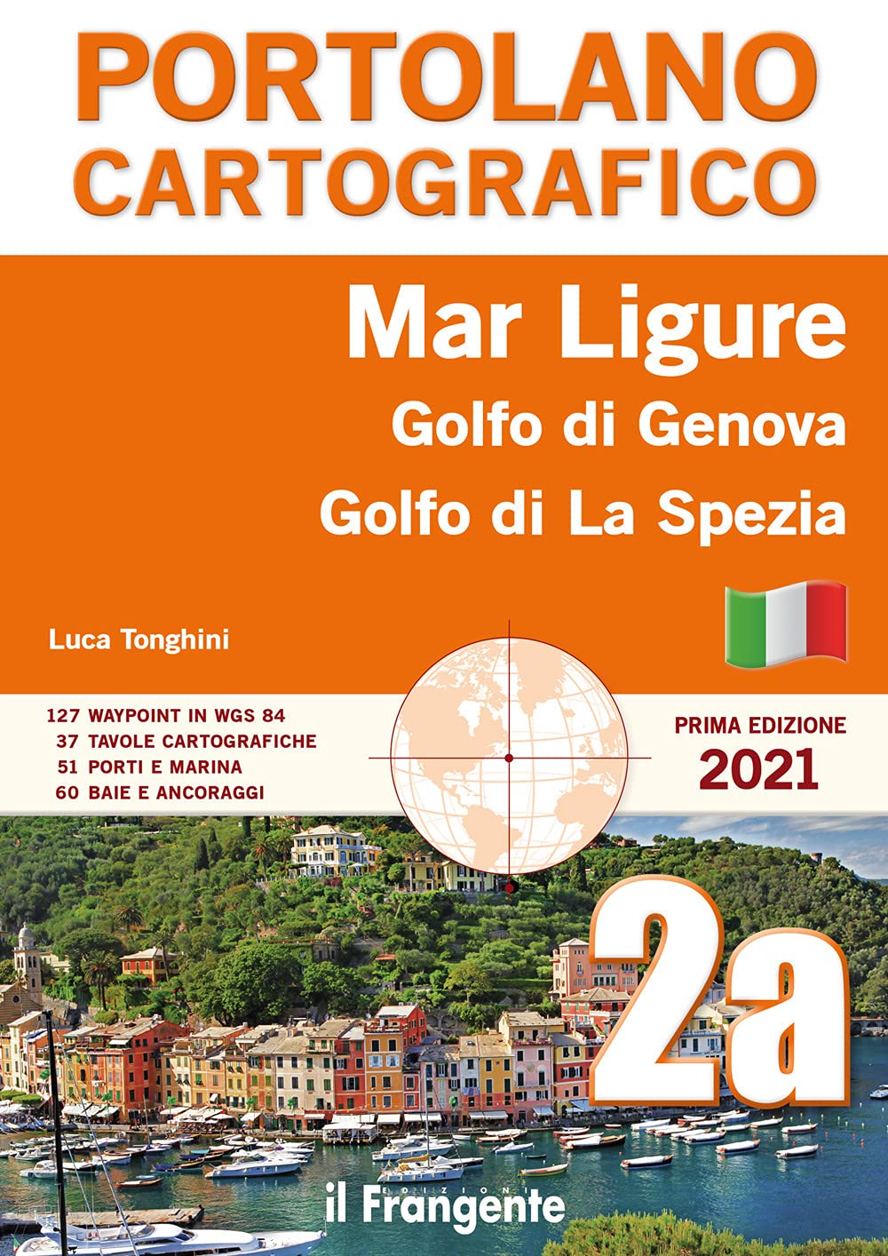 Mar Ligure. Golfo di Genova. Golfo di La Spezia. Portolano cartografico