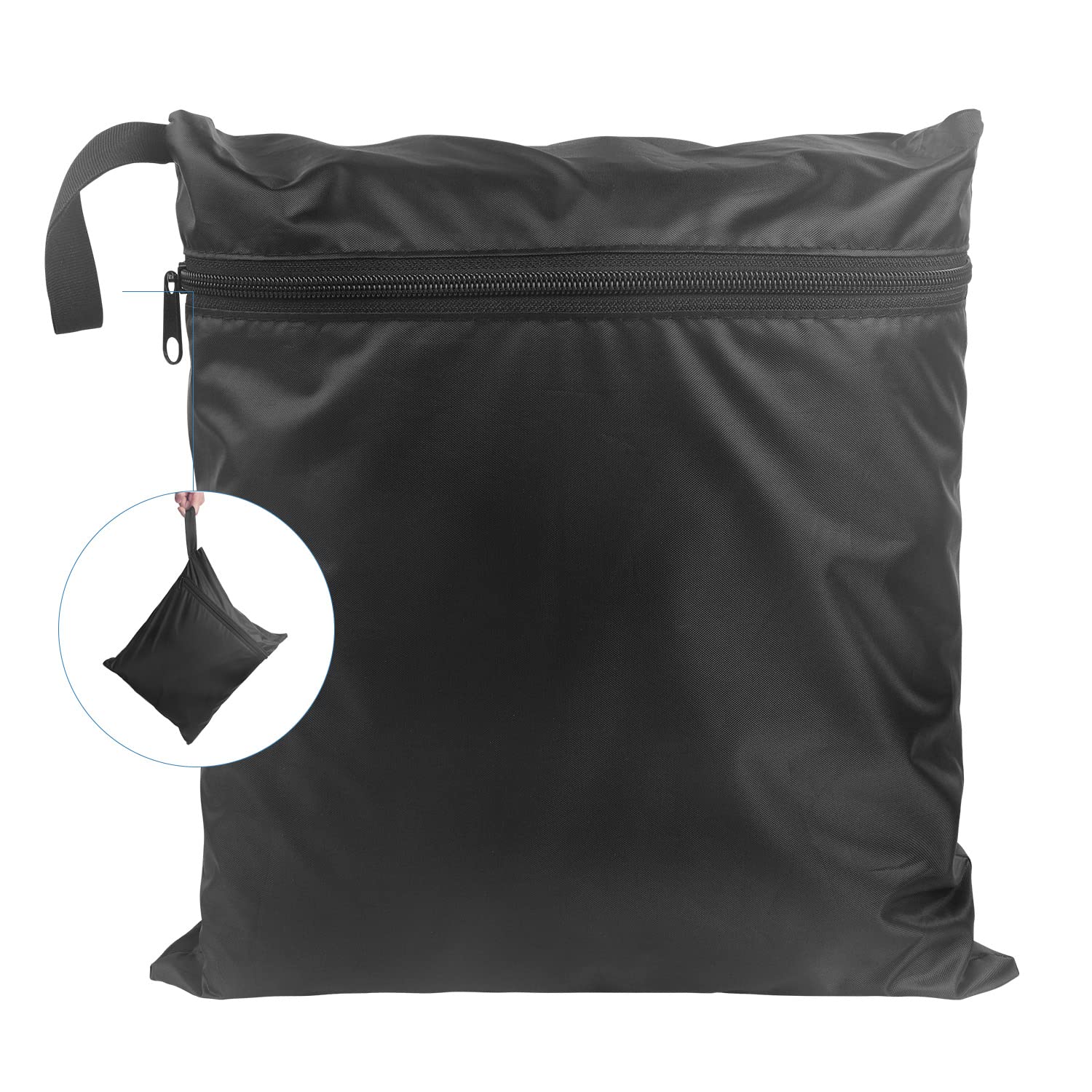 VANSHEIM Housse de Protection Balancelle 4 Places Bâche Pour Balancelle de Jardin Housse Protection Fauteuil de Jardin Suspendu avec Fermeture à Glissière Imperméable 420D Tissu Oxford 250x150x160cm