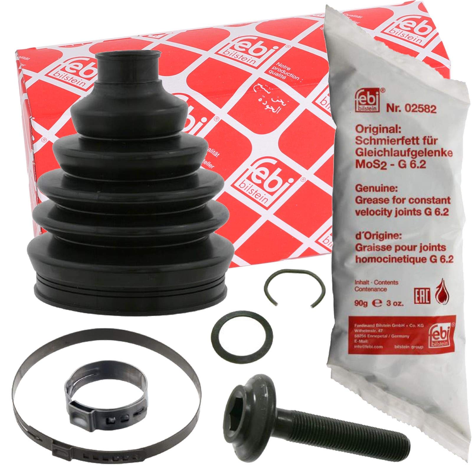 BELLOW KIT DRIVE SHAFT 15842 FOR SKODA VW AUDI A4/S4 A6/S6 AZM 2.0L AWT 1.8L A4