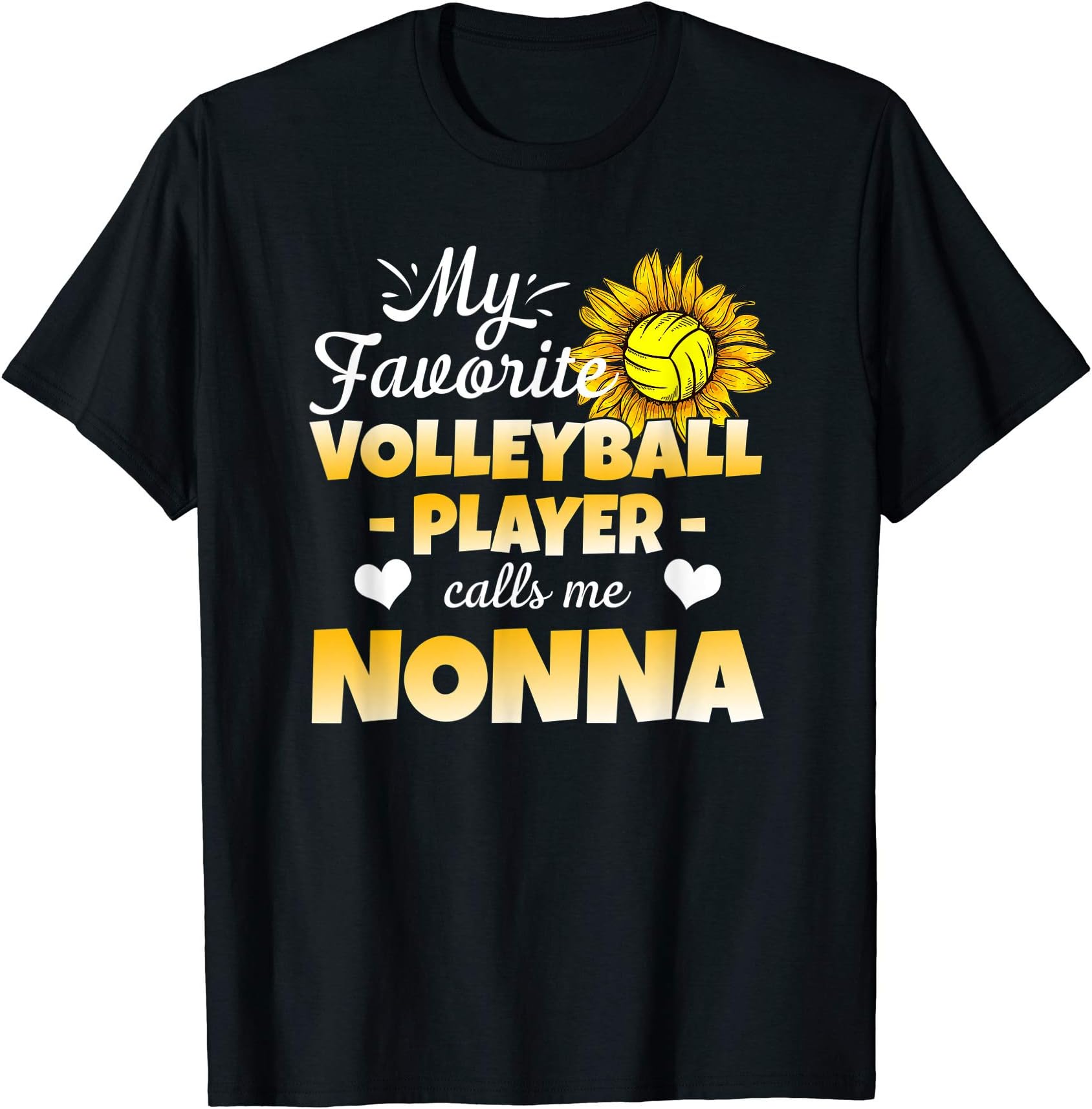 My Favorite Volleyball Player Calls Me Nonna T-Shirt