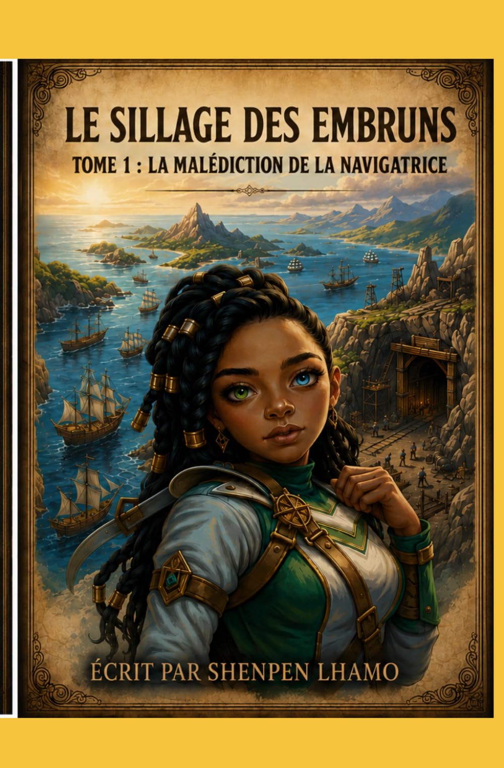 Le sillage des embruns: Tome 1 : La Malédiction de la Navigatrice (Les Royaumes d'Aethelgard)