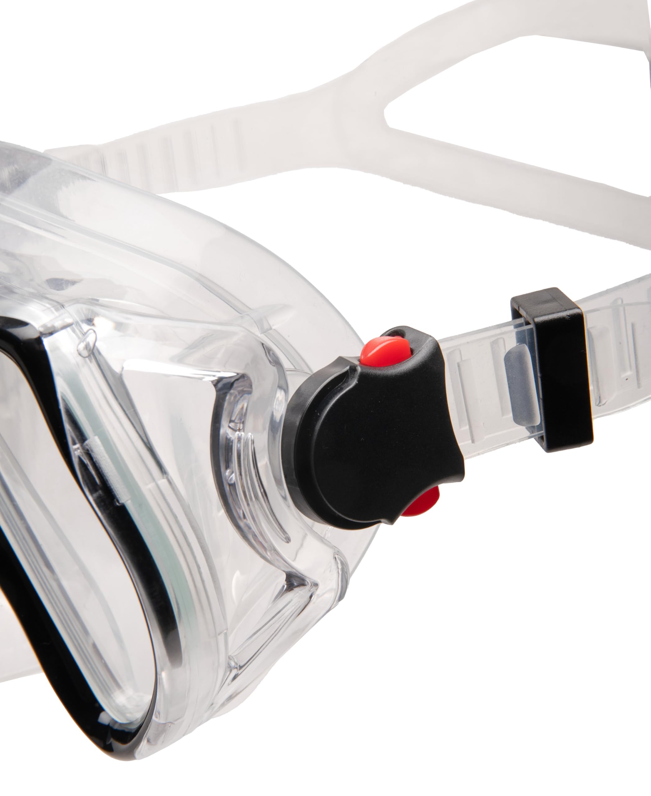 Arena Set Panorama-Maske und Schnorchel für Erwachsene, Schnorchelmaske Unisex, Panorama-Maske mit Weitem Sichtfeld, Schnorchelset mit Anti-Infiltrations-Technologie, Hypoallergenes Silikon