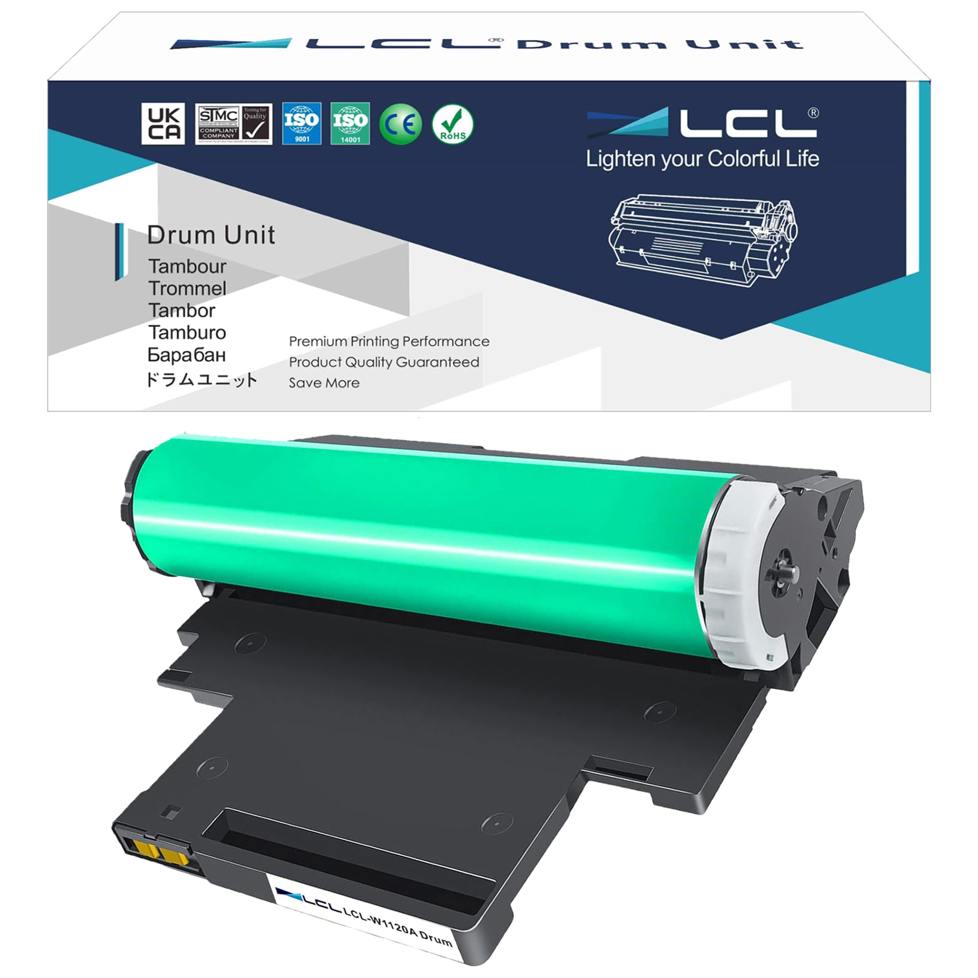 LCL Bęben W1120A kompatybilny z HP 120A W1120A, czarny, kompatybilny z HP Color Laser MFP 179fnw 178nw Color Laser 150nw 150a Color Laser MFP 178nwg 179fwg MFP 178nw 179fnw 150a 150 w 150 nw (1 szt.)
