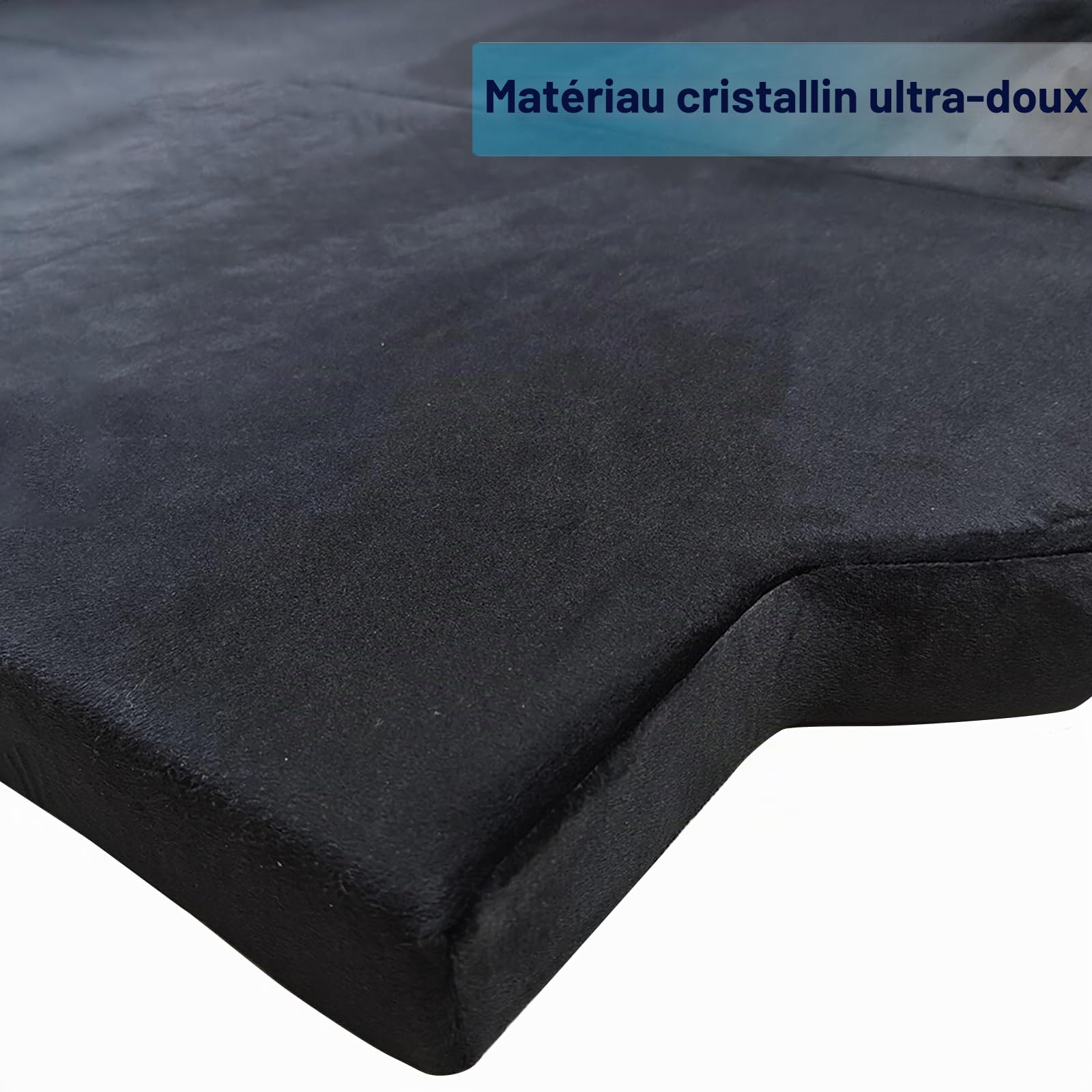 Matelas Pliant Portable épais Compatible avec VW T5 T6 T6.1 Multivan California Beach Caravelle et Transporter 186 x 148 x 8 cm Accessoires de Camping-Car