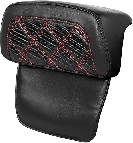 Miniatura 16 de TCMT Razor Chopped Tour Pack Almohadilla de respaldo para Harley Touring Modelos Road King Street Road Electra Glide Tri Glide Ultra Limited