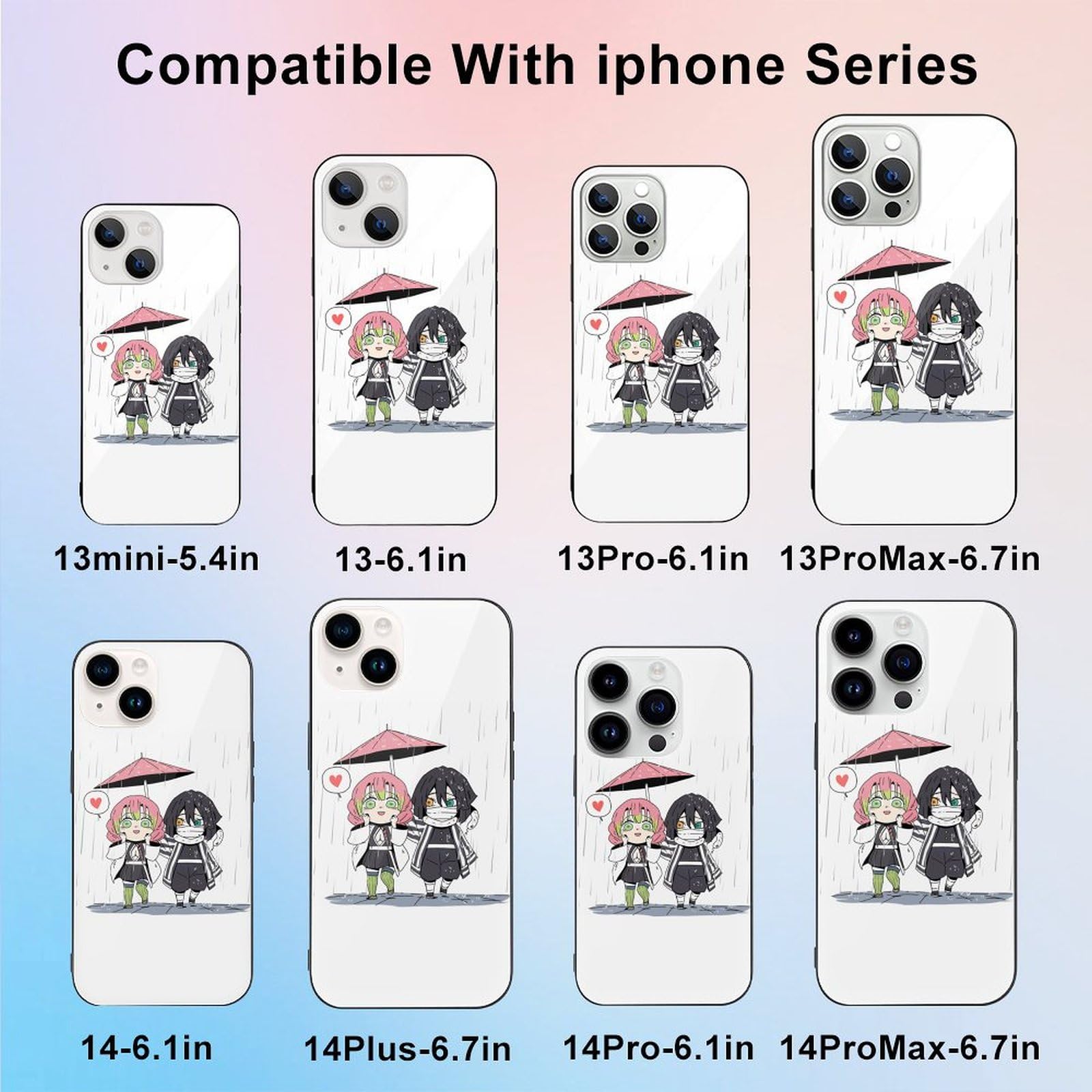 Amazon.co.jp: 【iPhone14 Plus 用 ケース】 鬼滅の刃 甘露寺 蜜璃 伊