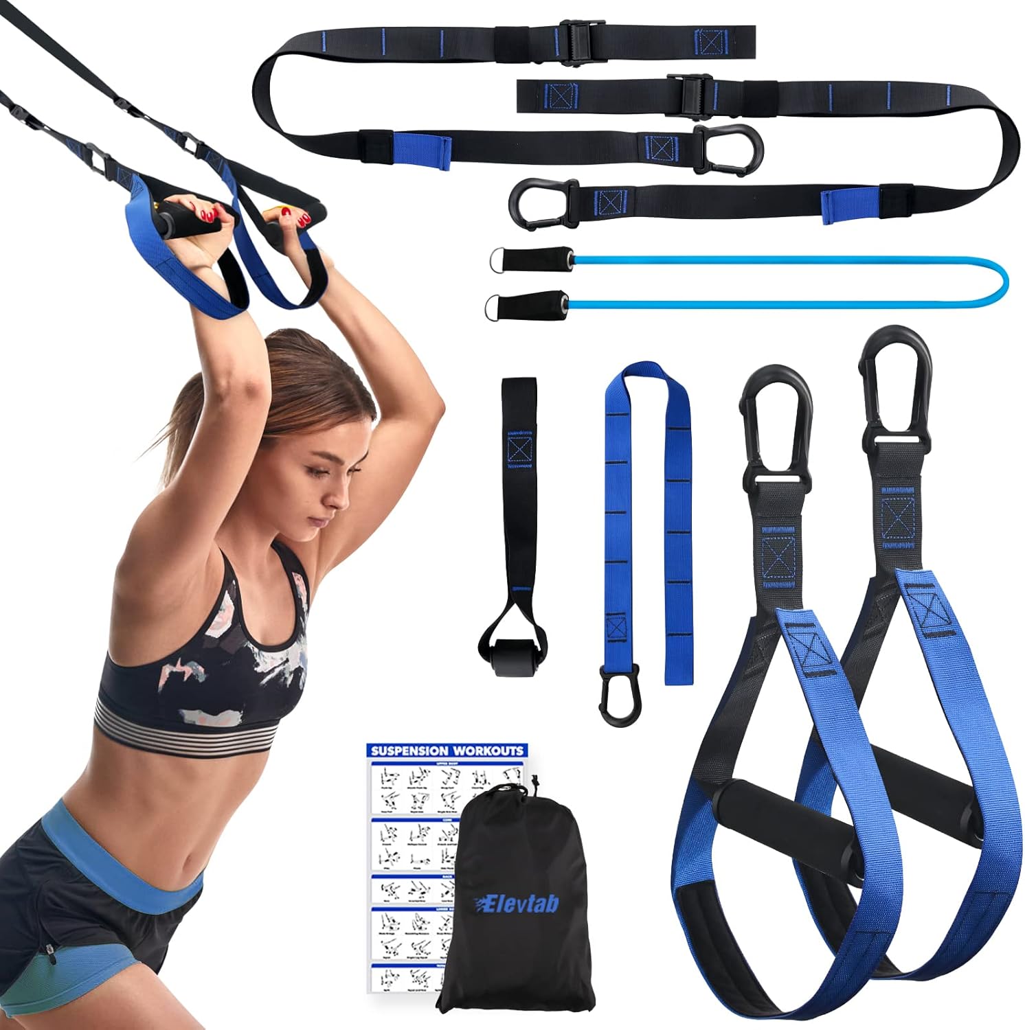 Ubuy Cheap Suspension Trainer TRX Home-Gym Suspension Trainer مع صول نادي  قطر Ubuy