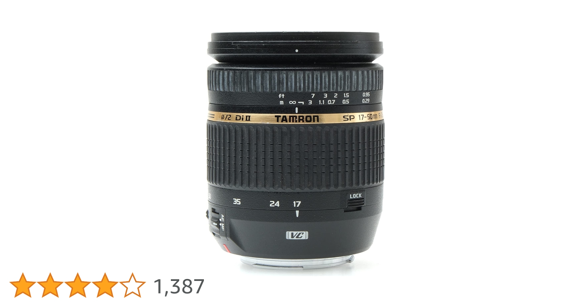 Tamron SP AF 17-50mm F/2.8 XR Di II LD Aspherical [IF] Lens
