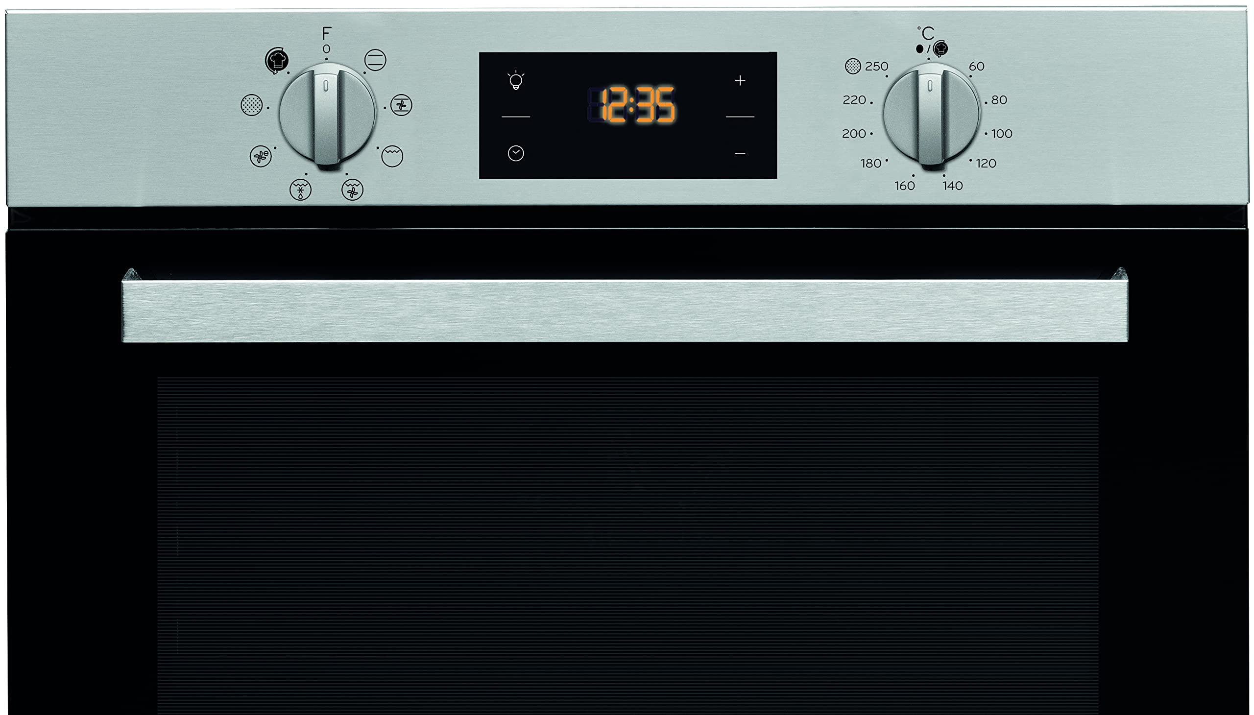 INDESIT Four encastrable pyrolyse IFW6540PIX, 66 litres, 7 modes de cuisson